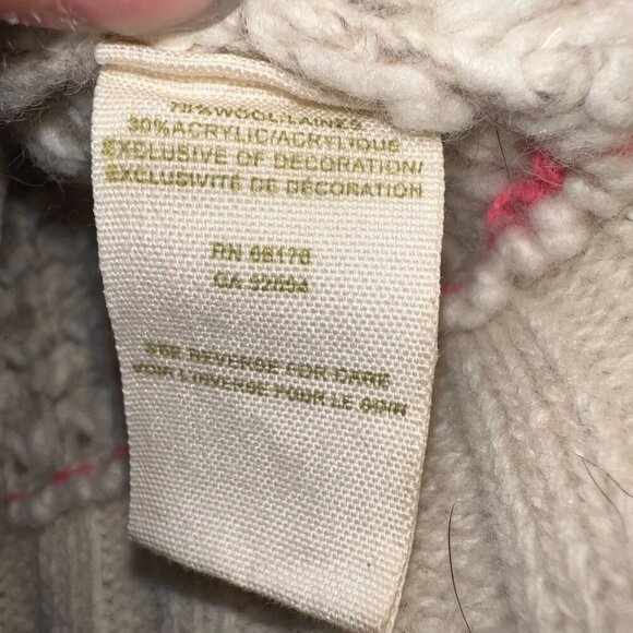 Free People Zip-Up Sweater with Color Block Zipper Pockets Size S - Picture 4 of 5